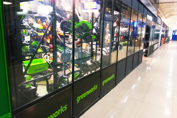 Фирменный магазин Greenworks в ТЦ Экстрим