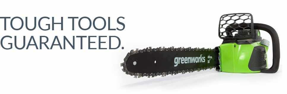 Гарантия на продукцию Greenworks от интернет-магазина Green-Battery