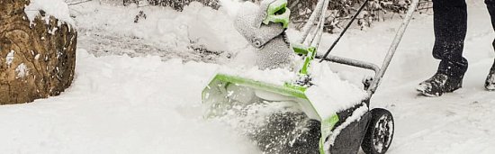 Снегоуборщик Greenworks 40V — полный обзор