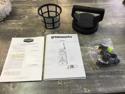 Садовый опрыскиватель Greenworks GSP1250 24V 5103507 (7,5 л) аккумуляторный фото 13