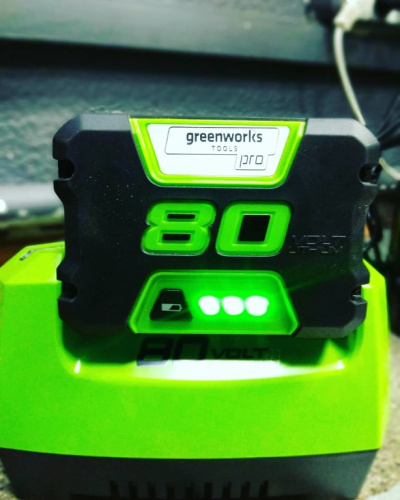 Аккумулятор Greenworks G80B2 80V 2901207 (2 Ач) фото 7