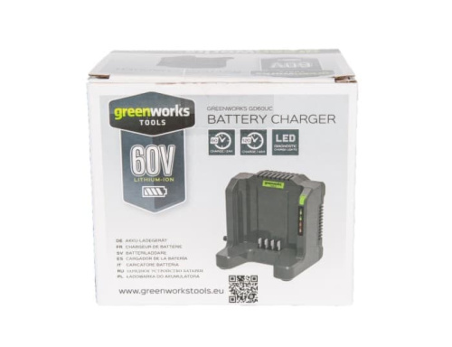 Зарядное устройство Greenworks G60UC 60V 2918507 (1,9 А) фото 6