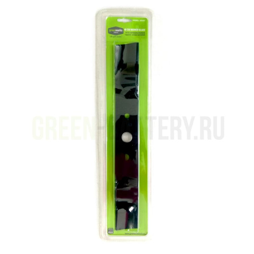 Нож 40 см 29597 для электрической газонокосилки Greenworks GLM1241 1200W фото 2