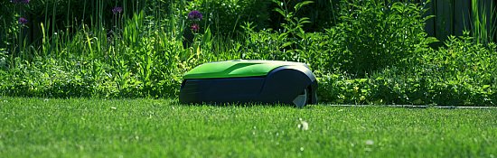 Первые фотографии робота-газонокосилки Greenworks Optimow