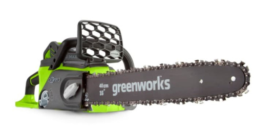 Цепная пила Greenworks GD40CS40 40V 20077 (40 см) бесщеточная аккумуляторная фото 2