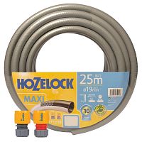 Шланг для полива HoZelock 171219 TRICOFLEX MAXI 3/4" 25 м  + коннекторы в комплекте