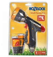 Набор для полива HoZelock 2371 с пистолетом Multi Spray Pro 7 режимов и коннекторами 1/2"