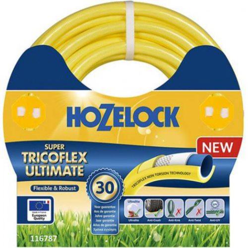 Шланг для полива HoZelock 116787 Super Tricoflex Ultimate 1/2" 50 м