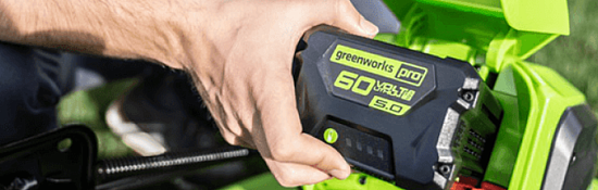 Новые аккумуляторы Greenworks 40V и 60V 5Ач