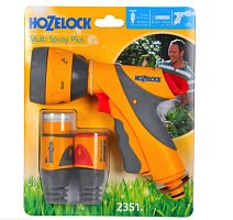 Набор для полива HoZelock 2351 с пистолетом Multi Spray Plus 6 режимов и коннекторами 1/2"