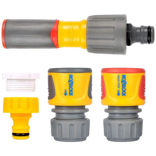Стартовый набор для полива Hozelock 100-100-228 с наконечником Plus «3 в 1» и коннекторами «soft-touch» 12,5 мм и 15 мм фото 2